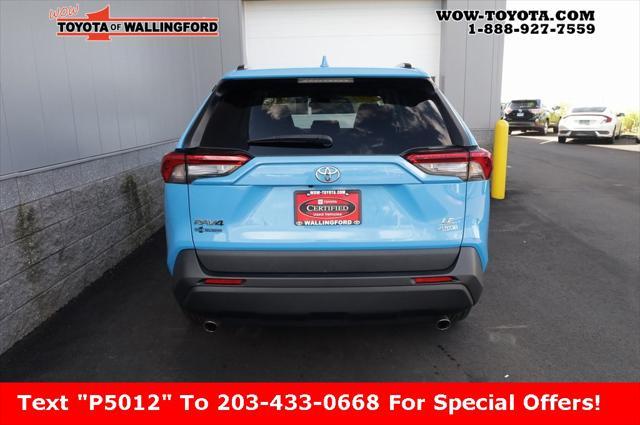 used 2021 Toyota RAV4 car, priced at $25,525