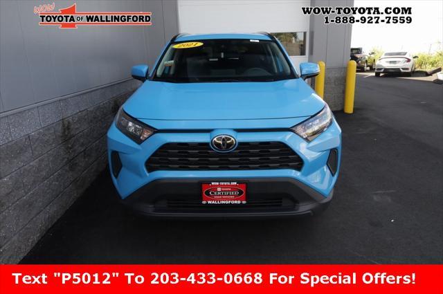 used 2021 Toyota RAV4 car, priced at $25,525