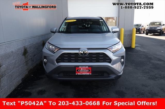 used 2021 Toyota RAV4 car, priced at $28,525