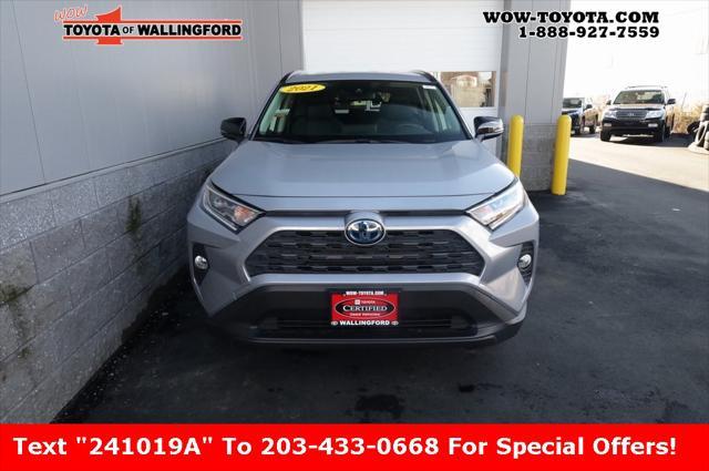 used 2021 Toyota RAV4 Hybrid car, priced at $32,525