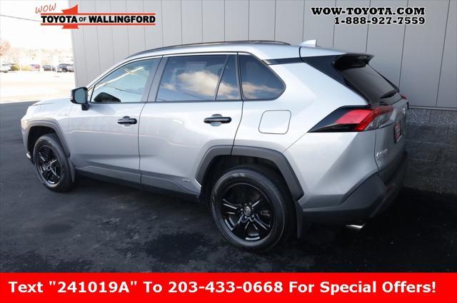 used 2021 Toyota RAV4 Hybrid car, priced at $32,525