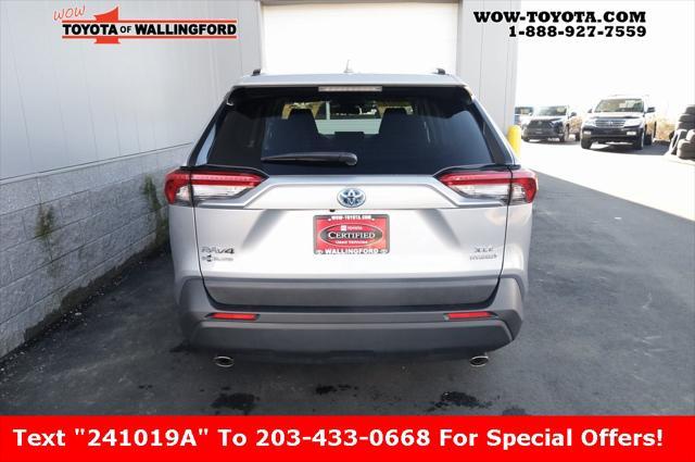 used 2021 Toyota RAV4 Hybrid car, priced at $32,525