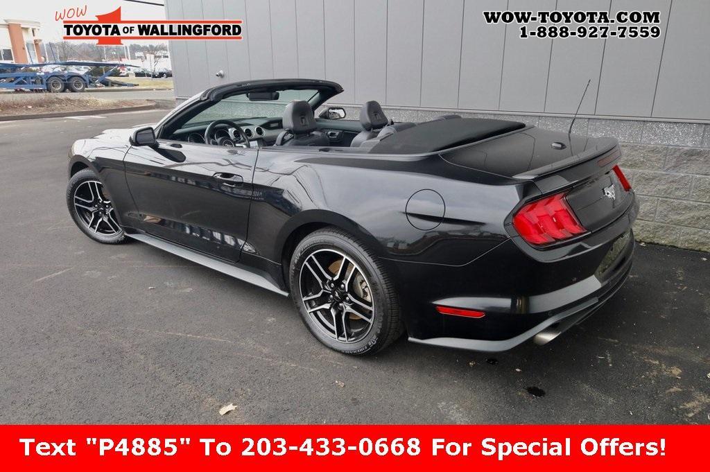 used 2021 Ford Mustang car, priced at $22,725