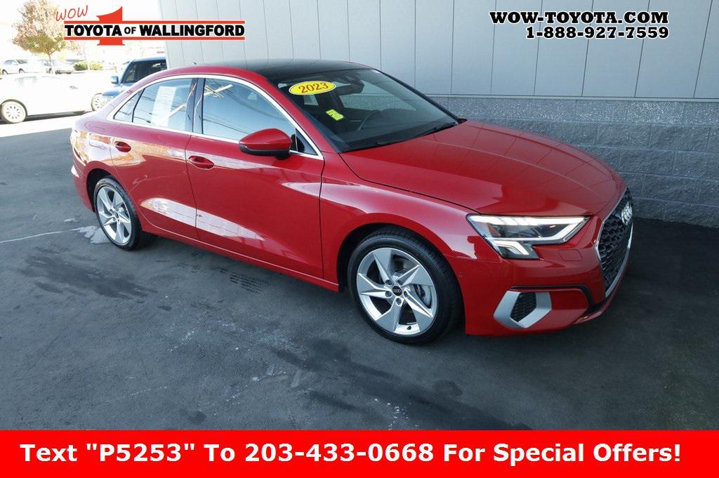 used 2023 Audi A3 car, priced at $22,925