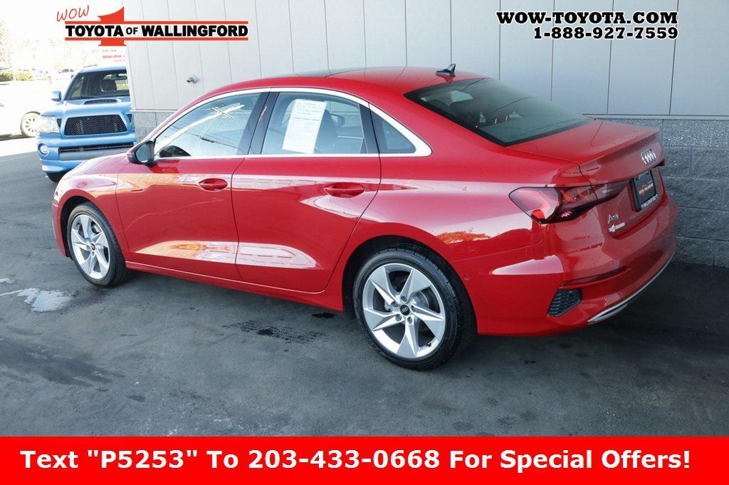 used 2023 Audi A3 car, priced at $22,925
