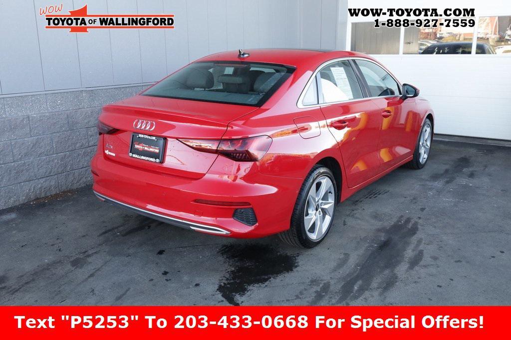 used 2023 Audi A3 car, priced at $22,925