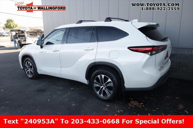 used 2021 Toyota Highlander Hybrid car, priced at $36,525