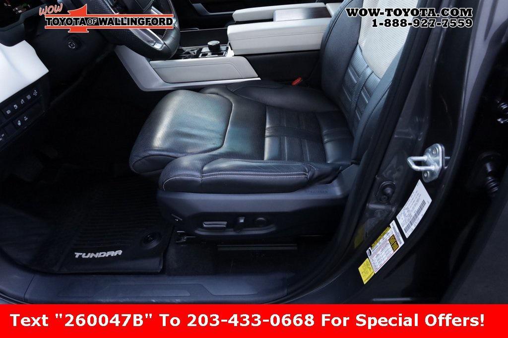 used 2022 Toyota Tundra Hybrid car, priced at $50,925