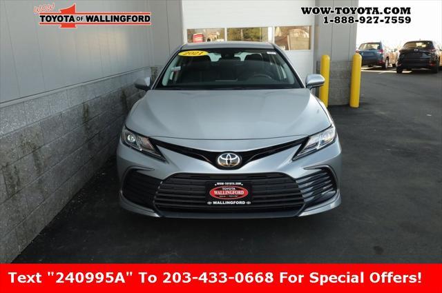 used 2021 Toyota Camry car, priced at $18,325