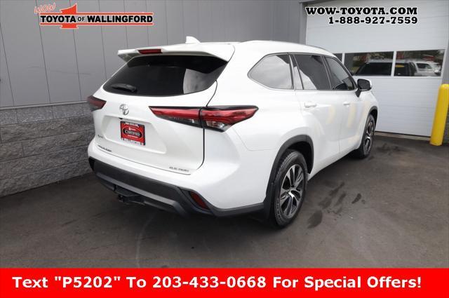 used 2021 Toyota Highlander car, priced at $33,925
