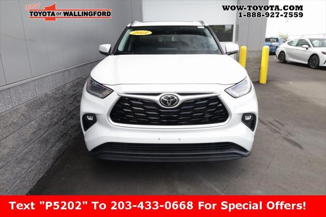 used 2021 Toyota Highlander car, priced at $33,925