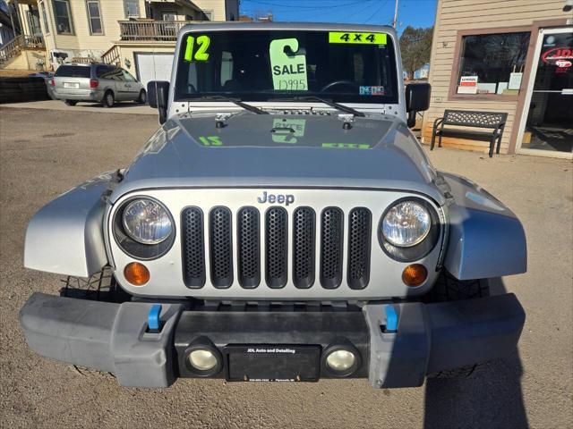 used 2012 Jeep Wrangler Unlimited car, priced at $12,995