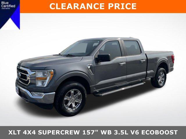 used 2021 Ford F-150 car, priced at $35,500