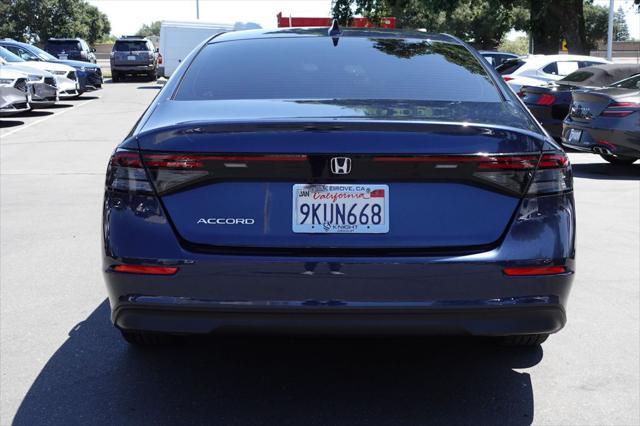 used 2024 Honda Accord car, priced at $30,648