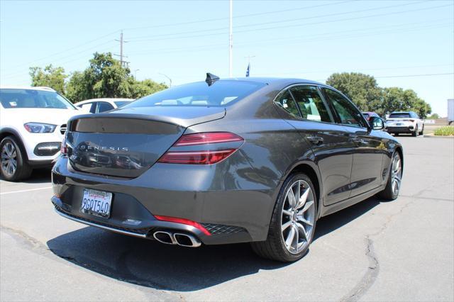 used 2023 Genesis G70 car, priced at $26,887