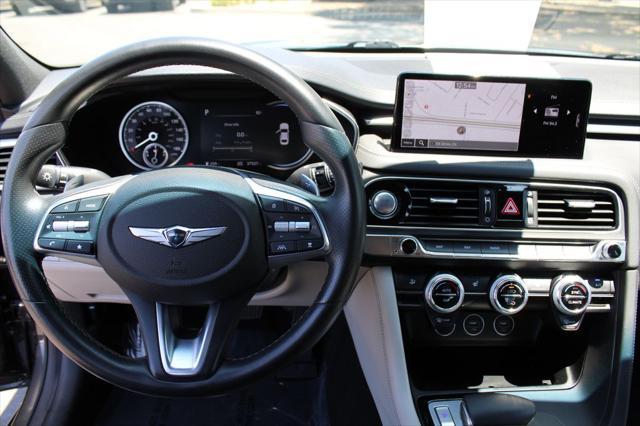 used 2023 Genesis G70 car, priced at $26,887
