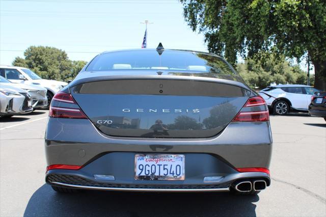 used 2023 Genesis G70 car, priced at $26,887