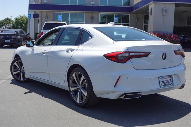 used 2025 Acura TLX car, priced at $38,498