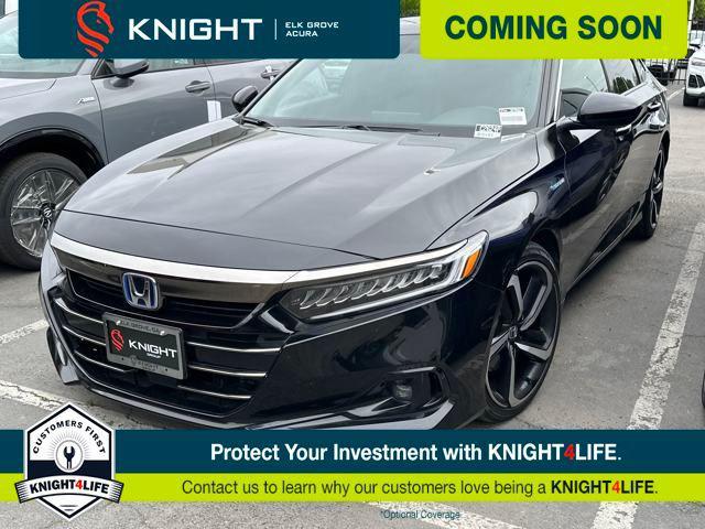 used 2022 Honda Accord Hybrid car, priced at $27,999