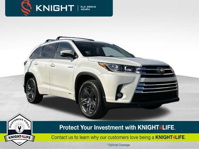 used 2018 Toyota Highlander Hybrid car, priced at $29,995