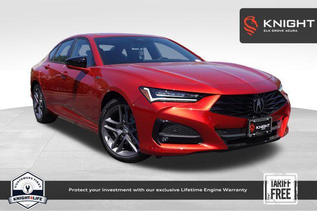 new 2025 Acura TLX car, priced at $52,195