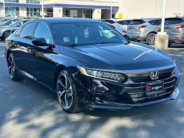 used 2022 Honda Accord car, priced at $27,499