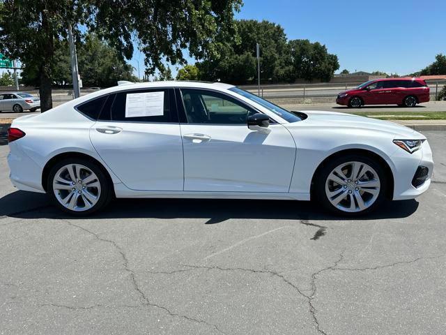 used 2023 Acura TLX car, priced at $37,083