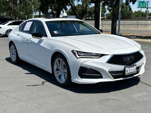 used 2023 Acura TLX car, priced at $37,083