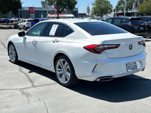 used 2023 Acura TLX car, priced at $37,083