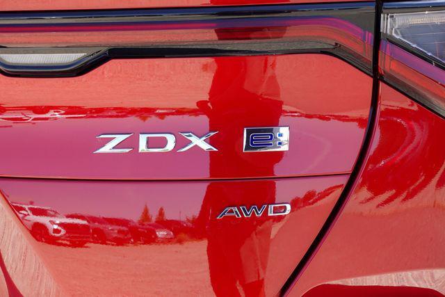 new 2024 Acura ZDX car, priced at $75,450