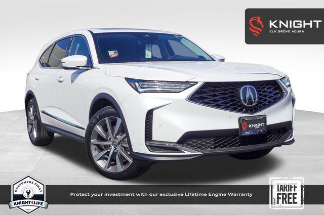 new 2025 Acura MDX car, priced at $60,750
