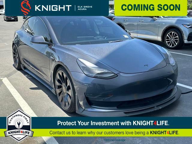 used 2022 Tesla Model 3 car, priced at $30,204