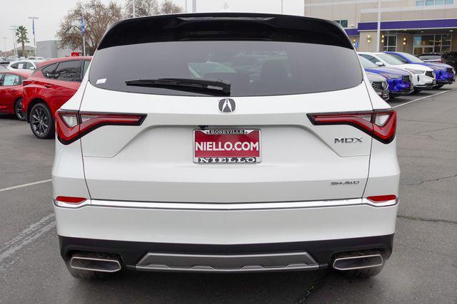 new 2025 Acura MDX car, priced at $55,350