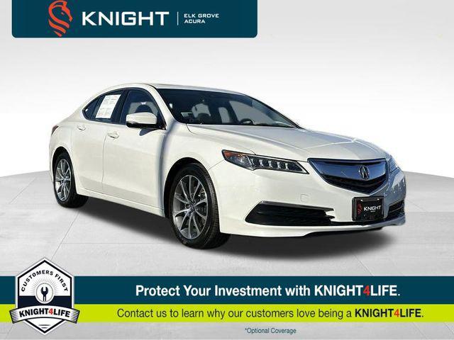 used 2015 Acura TLX car, priced at $18,999