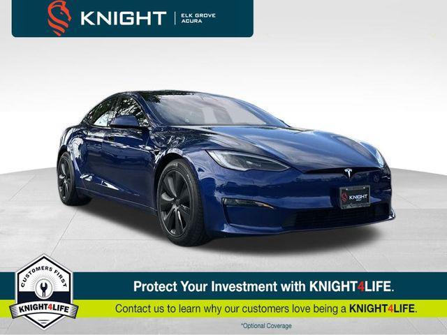 used 2023 Tesla Model S car, priced at $59,995
