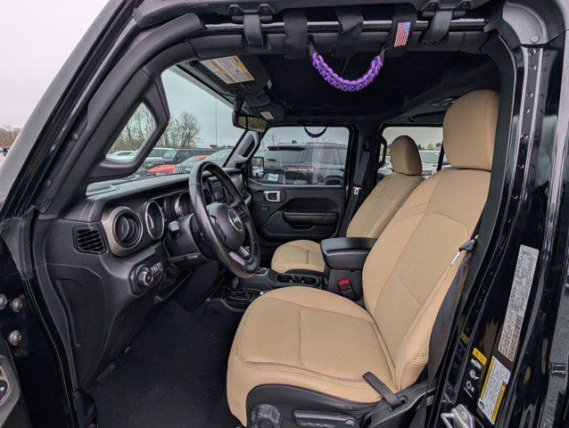 used 2021 Jeep Wrangler car, priced at $28,500