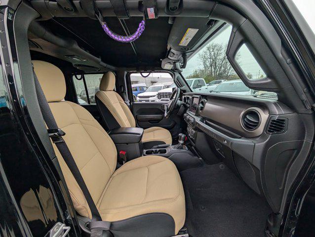 used 2021 Jeep Wrangler car, priced at $28,500