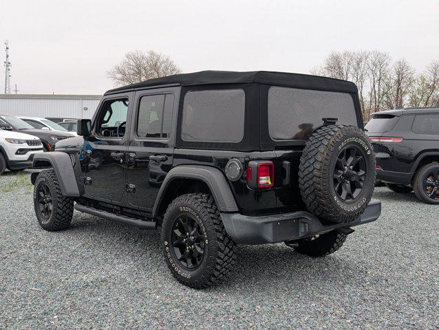 used 2021 Jeep Wrangler car, priced at $28,500