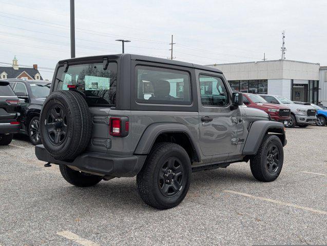 used 2022 Jeep Wrangler car, priced at $26,000