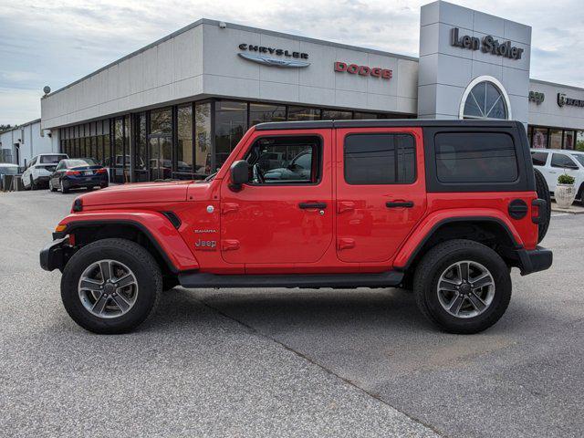 used 2021 Jeep Wrangler Unlimited car, priced at $38,250