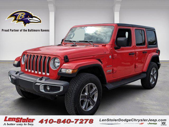used 2021 Jeep Wrangler Unlimited car, priced at $37,750