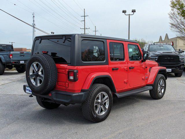 used 2021 Jeep Wrangler Unlimited car, priced at $38,250