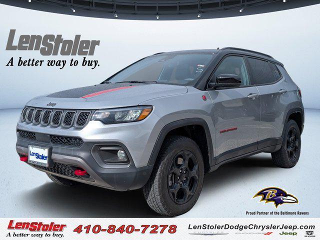 used 2024 Jeep Compass car, priced at $25,700