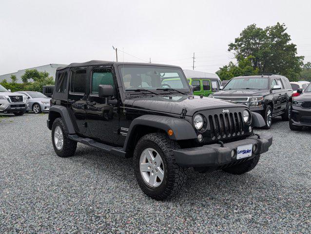 used 2017 Jeep Wrangler Unlimited car, priced at $17,500