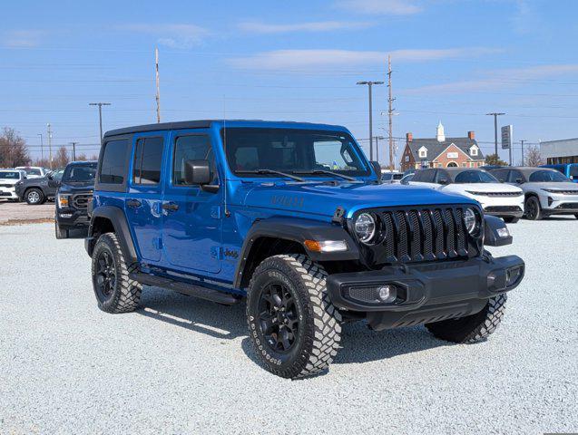 used 2021 Jeep Wrangler car, priced at $34,000