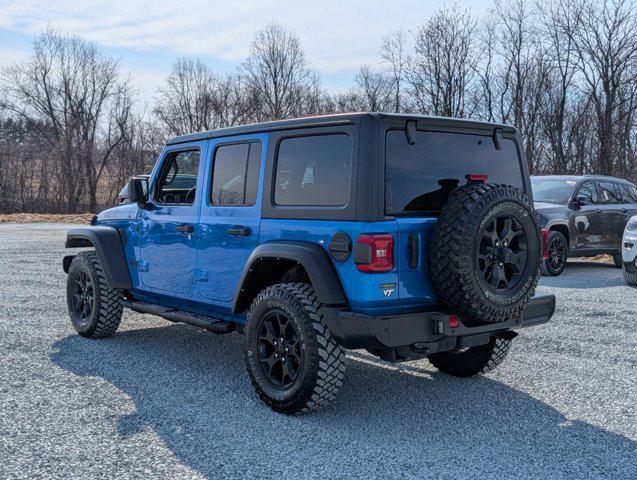 used 2021 Jeep Wrangler car, priced at $34,000