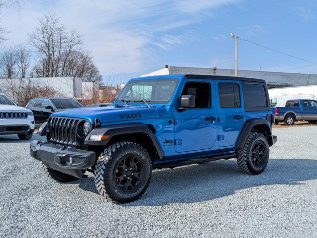 used 2021 Jeep Wrangler car, priced at $34,000