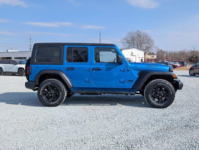 used 2021 Jeep Wrangler car, priced at $34,000