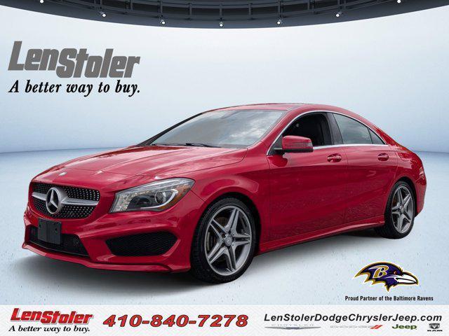 used 2015 Mercedes-Benz CLA-Class car, priced at $14,500