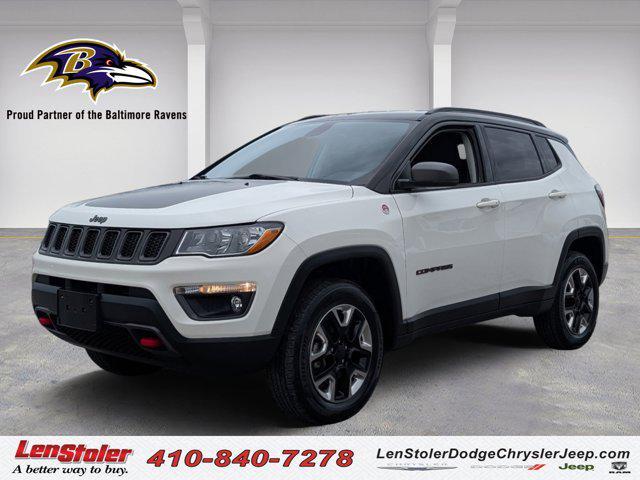 used 2018 Jeep Compass car, priced at $17,500